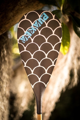 Puakea Designs Polu Hybrid Carbon Outrigger Canoe Paddle for sale at Paddle Dynamics