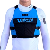 **SALE**. NEW Vaikobi VXP Race Vest PFD / Life Jacket - Cyan/Black at Paddle Dynamics