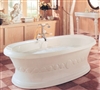 Hotel Classic Design Free Stand 72" x 38" Bathroom Hospitality Bathtub 