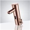 Fontana Industrial Temperature Control Rose Gold Thermostatic Automatic Sensor Touchless Faucet