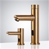 Solo Gold Tone Touchless Motion Activated Sink Faucet and Soap Dispenser