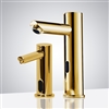 Solo Gold Touchless Motion Activated Sink Faucet and Soap Dispenser