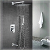 Fontana  Perlude Stainless Steel Chrome Finish Hotel Shower Set