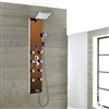 Ancona Oil Rubbed Bronze Rainfall Shower Panel with Body Massage Jets and Handshower