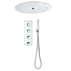 Fontana Round LED Thermostatic Mixer Shower Set1