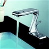 Lombardy Countertop Chrome Single Handle Bathroom Faucet