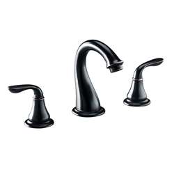 Surrey Dual Handle Bathroom Sink Faucet with Pop-up Drain