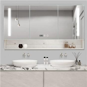 Fontana American Style Modern Bathroom With Mirror Cabinet For Hotel Bathroom