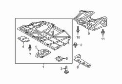 Mazda CX-3  Rear shield bolt | Mazda OEM Part Number 9YA0-20-652