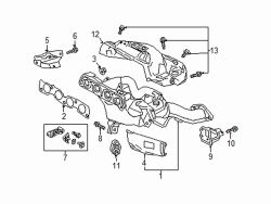 Mazda CX-3  Heat shield | Mazda OEM Part Number PEG8-13-390