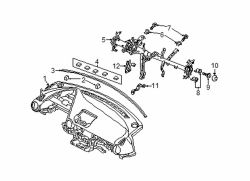 Mazda CX-3 Left Support bracket | Mazda OEM Part Number DB2H-60-450