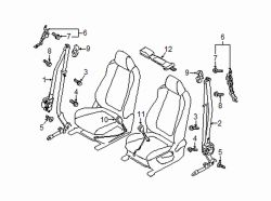 Mazda CX-3 Right Extension | Mazda OEM Part Number LDY2-57-63X