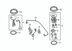 Mazda CX-3 Left Fuel pump assy | Mazda OEM Part Number PELL-13-35ZA