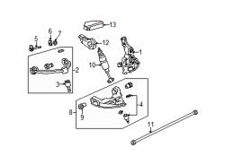 Mazda B4000 Left Torsion bar adjuster | Mazda OEM Part Number ZZP0-34-008A