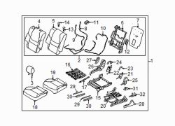 Mazda CX-9  Bezel | Mazda OEM Part Number GHP9-88-6A2-02