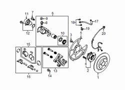 Mazda CX-9 Right Adjust motor mount kit | Mazda OEM Part Number KAY0-26-44Z