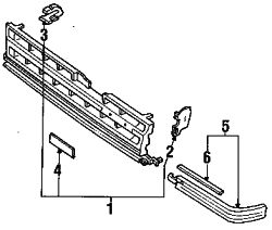 Mazda MPV  Nameplate | Mazda OEM Part Number G030-51-771