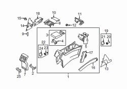 Mazda CX-9  Box screw | Mazda OEM Part Number 9986-50-516B