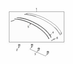 Mazda RX-8  Spoiler | Mazda OEM Part Number FF19-51-960A-91