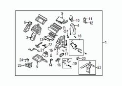 Mazda CX-7  Lower seal | Mazda OEM Part Number GJ6A-61-J12A