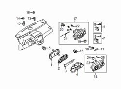 Mazda CX-7  Sunlight sensor | Mazda OEM Part Number GJ6E-61-751B