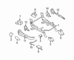 Mazda CX-7 Left Side cover | Mazda OEM Part Number BR9N-88-1G3-02