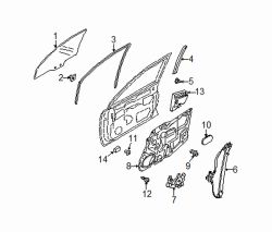 Mazda CX-7 Right Carrier screw | Mazda OEM Part Number 9984-50-616