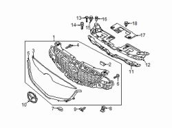 Mazda CX-5  Closure panel | Mazda OEM Part Number KD45-50-716