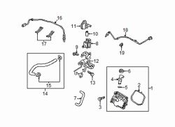 Mazda CX-5  Bracket | Mazda OEM Part Number PE01-18-28XB