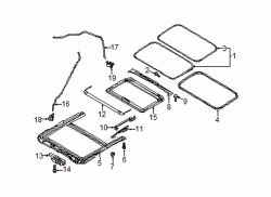 Mazda CX-5  Air deflector | Mazda OEM Part Number KD47-69-880A