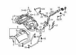 Mazda CX-5  Filler pipe spacer | Mazda OEM Part Number KD53-42-297