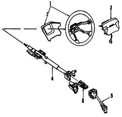 Mazda RX-7  DRIVER INFLATOR MODULE | Mazda OEM Part Number LB22-57-K00-46