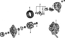 Mazda B2200  BEARINGS | Mazda OEM Part Number F811-18-W27