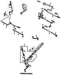 Mazda B2600  STEERING GEAR SEAL KIT | Mazda OEM Part Number UB39-32-180A