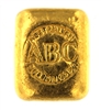 Australian Bullion Company & Hillend 1 Ounce Cast 24 Carat Gold Bullion Bar 999.9 Pure Gold