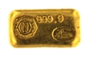 Comptoir Lyon Alemand Louyot Paris 50 Grams 24 Carat Gold Bullion Bar 999.9 Pure Gold