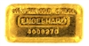 Engelhard 5 Ounces Cast 24 Carat Gold Bullion Bar 999.9 Pure Gold