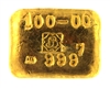 P.C. Boschmans 100 Grams Cast 24 Carat Gold Bullion Bar 999.7 Pure Gold