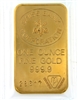 Swiss Bank Corporation 1 Ounce Minted 24 Carat Gold Bullion Bar 999.9 Pure Gold