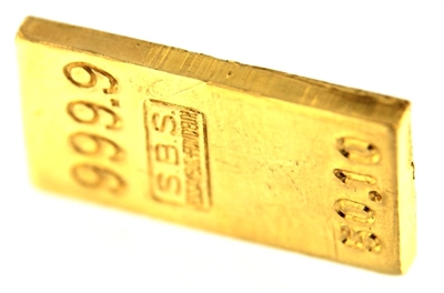 SociÃ©tÃ© de Banque Suisse S.A (S.B.S) 50,10 Grams 24 Carat Gold Bullion 999.9 Pure Gold