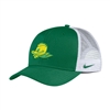 Oregon Ducks Nike Trucker Mascot Hat Apple/White
