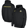 Oregon Ducks Nike Left Chest Mascot Club Hood Black