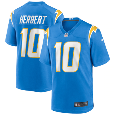 Nike Los Angeles Chargers Justin Herbert Jersey #10