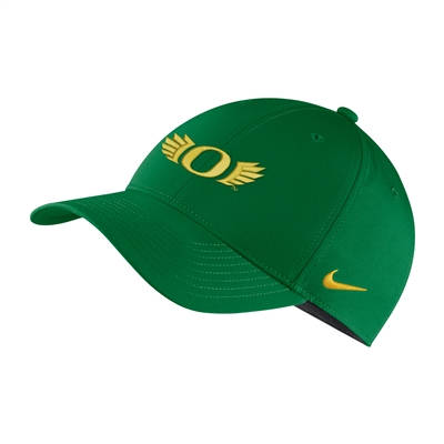 Oregon Ducks Nike Performance Wings Adjustable Hat Apple