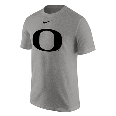 Oregon Ducks Nike Cotton Logo Tee Grey/Black