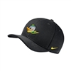 Oregon Ducks Nike Swoosh Flex Hat Black Mascot