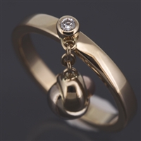 Cartier Baby Trinity Ring 3 Gold