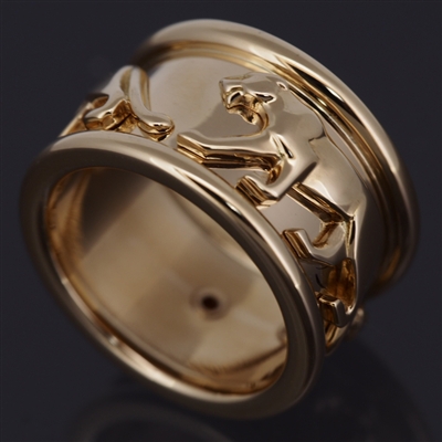 Cartier Panther Ring Yellow Gold
