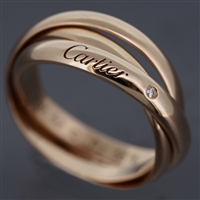 Cartier Rose Gold '09 Limited Trinity Ring