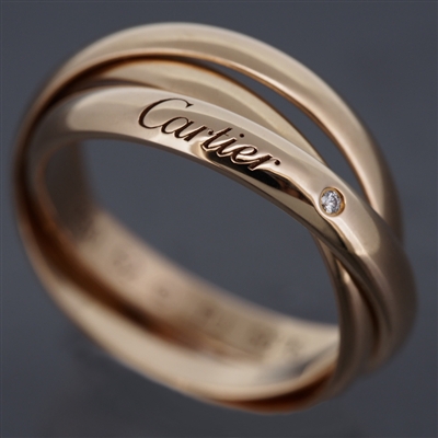 Cartier Rose Gold '09 Limited Trinity Ring